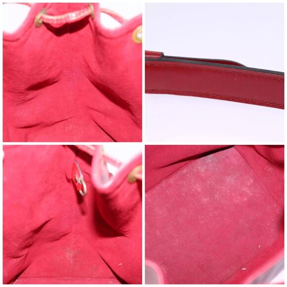 LOUIS VUITTON Epi Petit Noe Shoulder Bag Red - Picture 14 of 15
